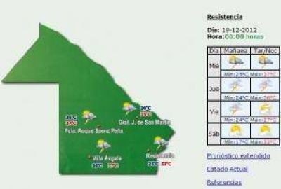 Nueva alerta para Chaco por tormentas fuertes