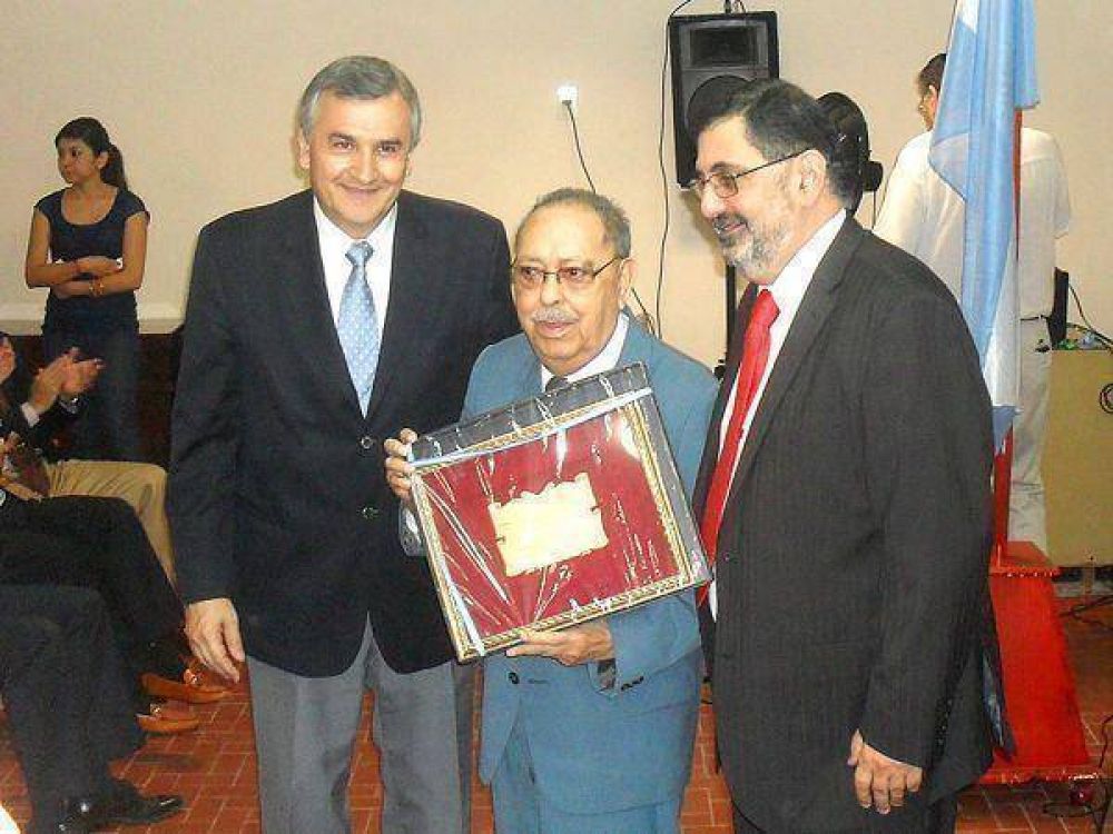 Homenajearon a Prspero Nieva Ciudadano Ilustre de San Salvador de Jujuy