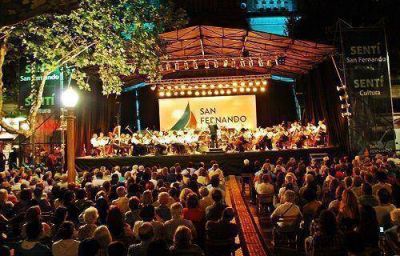 La Orquesta Sinf�nica Nacional se luci� ante vecinos de San Fernando