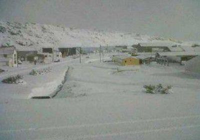 Inusual nevada se registr� en Caviahue-Copahue 