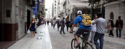 Suipacha, peatonal hasta Santa Fe