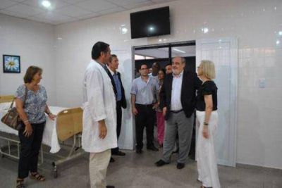 Ricardo reclam� fondos a la Naci�n