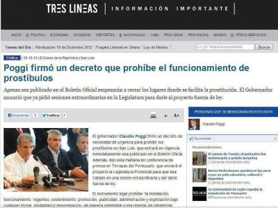 Trata de Personas: Una medida de la que hablo el pa�s