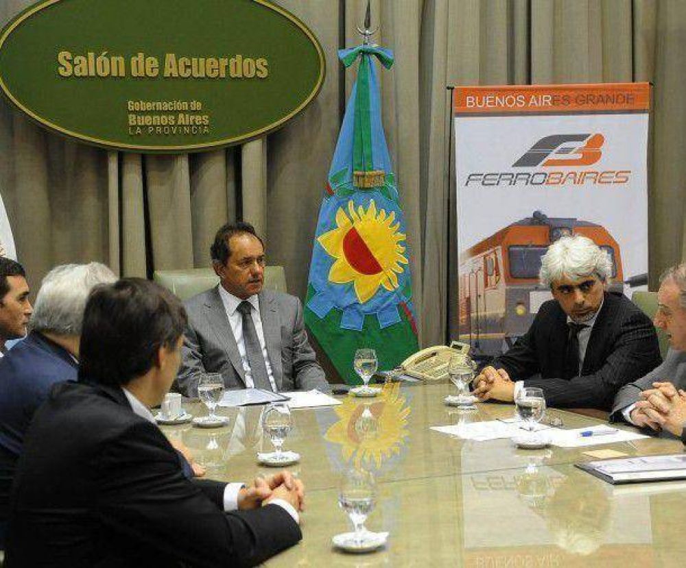 Scioli anunci� la vuelta del tren a Miramar