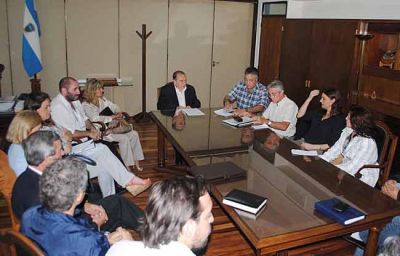 Jorge recibi� a los diputados justicialistas