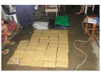 Un matrimonio detenido por tener 31 kilos de marihuana