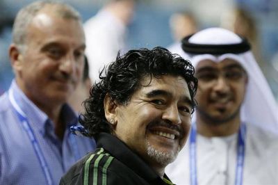 Maradona, muy cerca de ser el t�cnico de Irak