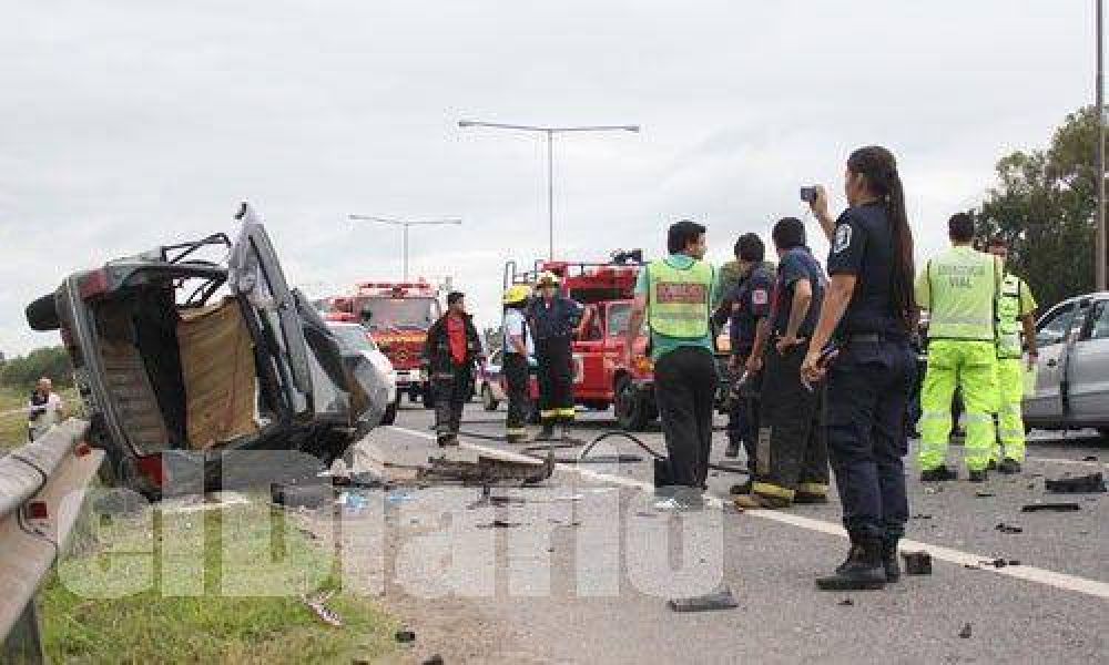 Tr�gico accidente con una persona muerta en la Panamericana