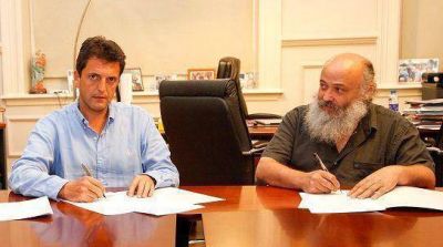 Massa y P�rsico se reunieron para fortalecer la producci�n del Delta