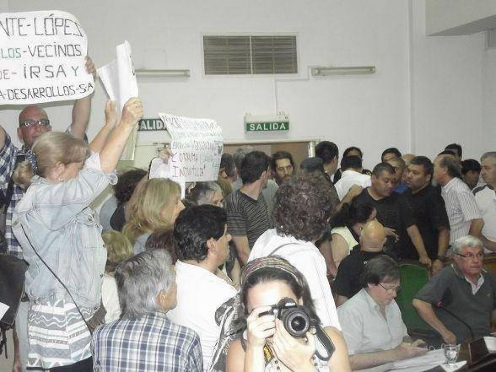 Incidentes en el HCD de Vicente L�pez por diversas excepciones