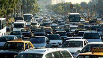 Caos de tr�nsito en la Ciudad