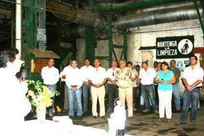 Finaliz� la zafra 2012  En el Ingenio La Esperanza 