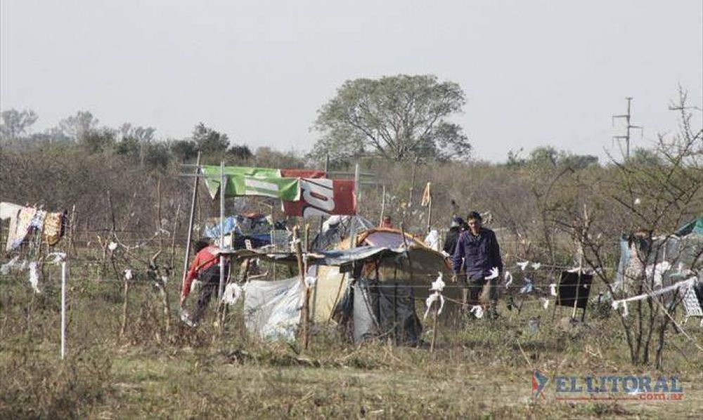 Okupas del Pirayu� afirman que no tienen novedad de la llegada de Tierra y H�bitat