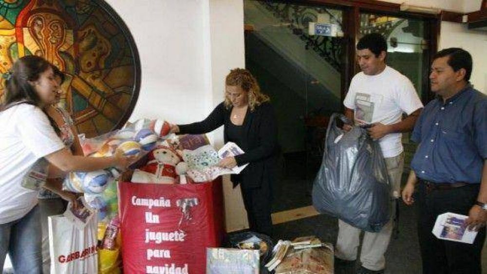 Concluy� con �xito campa�a solidaria navide�a 