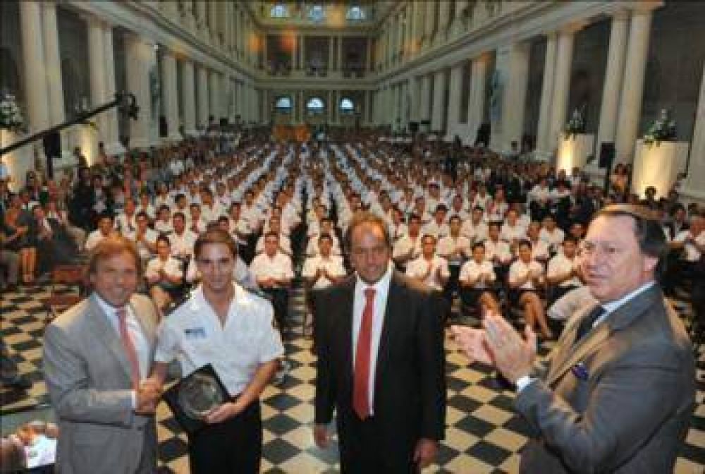 Scioli, por la reinserci�n de los detenidos