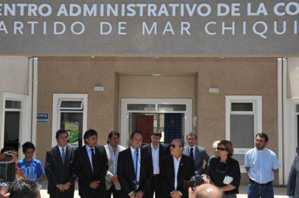 �Son delincuentes y van a ir presos�, dijo Scioli.
