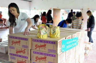 ARBA entreg� $100.000 en alimentos y productos navide�os al Hogar del Padre Carlos Cajade