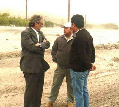 Ejecutan las obras previstas  En Volc�n   
