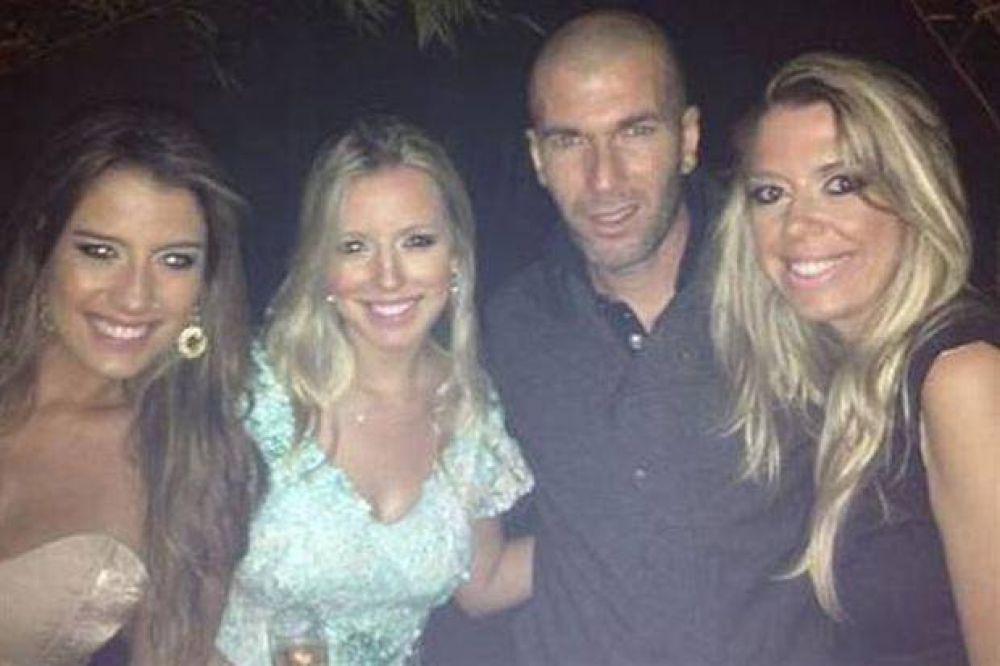 Ronaldo, Zidane y Neymar tambi�n jugaron juntos en la noche brasile�a