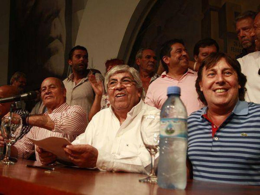 Moyano, sobre las acusaciones: "Si tienen pruebas, que nos detengan"