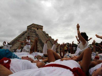 Mayas recibieron la nueva era con pedidos de paz