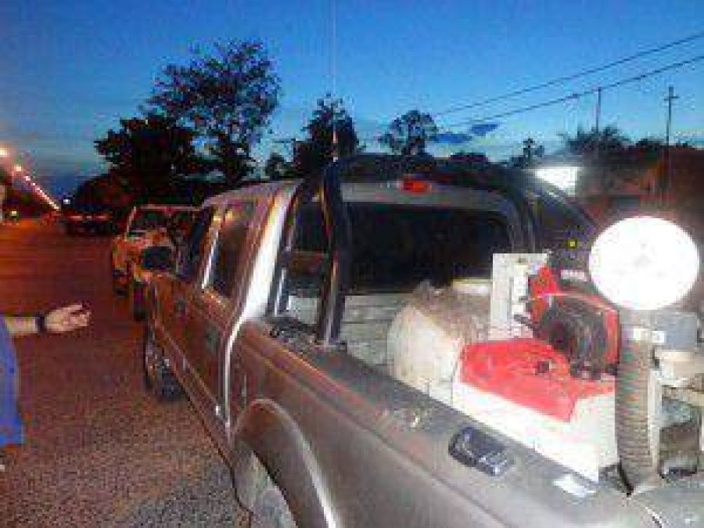 Contin�a cronograma del plan de descacharrizado y fumigaci�n