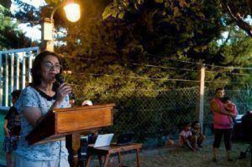 Corpacci inauguro obras de energ�a y agua potable en Nueva Coneta