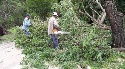 San Justo se recupera tras el fuerte temporal