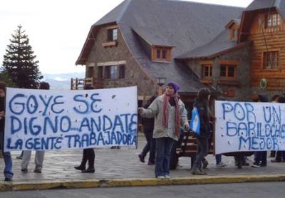 Escaso eco de la convocatoria por redes sociales contra Goye