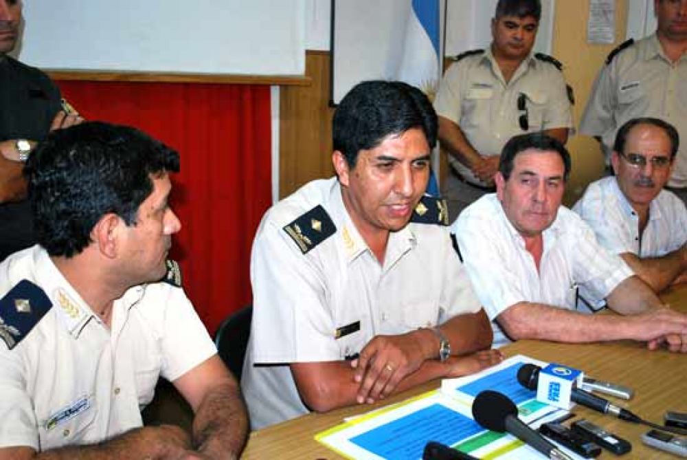 Dispositivo de seguridad en General Pico con 158 efectivos, 22 patrulleros y 9 motos