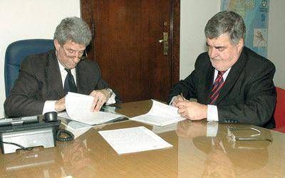 Das Neves firm� el acuerdo para la refacci�n del Hospital Alvear.