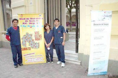 Realizaron nueva  Colecta de sangre 