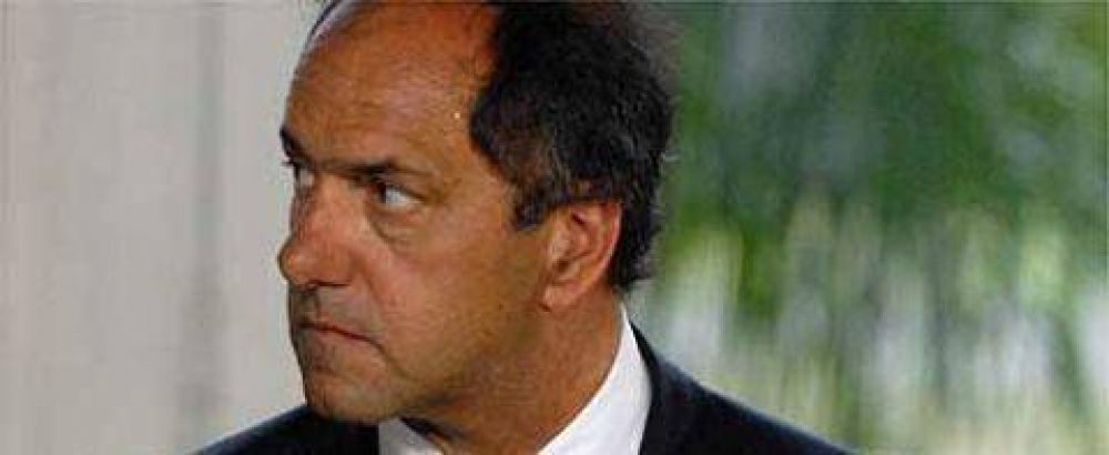 Scioli: "Quer�an desestabilizar y generar sensaci�n de caos"