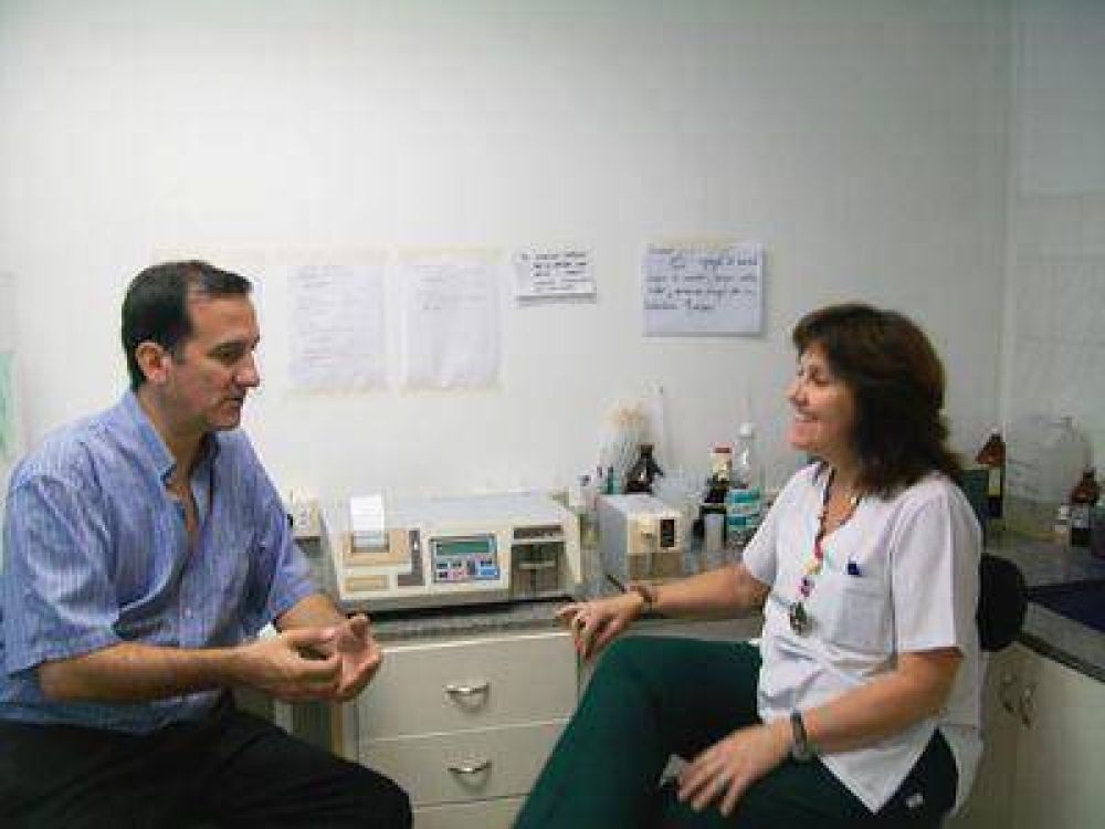  El Centro de Salud Baggio recibi� un nuevo laboratorio bioqu�mico