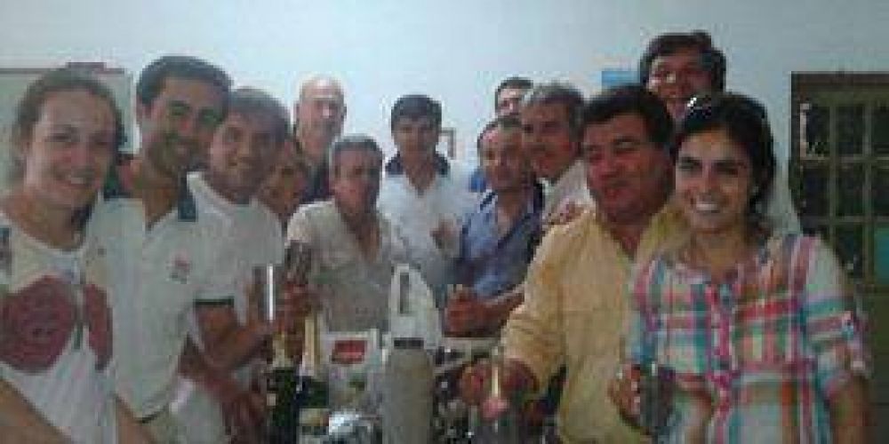 En las instalaciones de la Agencia de Extensi�n Rural Ibarreta del INTA