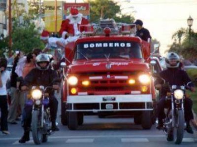 Pap� Noel recorrer� esta tarde las calles de Tres Arroyos