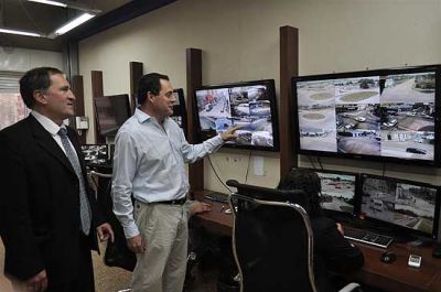 Instalan m�s c�maras de seguridad en el Microcentro