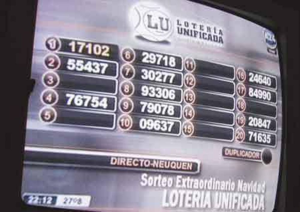 Gordo de Navidad: fue para el 17102, repartido en Chaco y Corrientes 