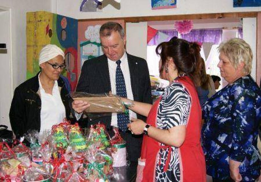 El Centro de Acci�n Familiar agradeci� la importante donaci�n