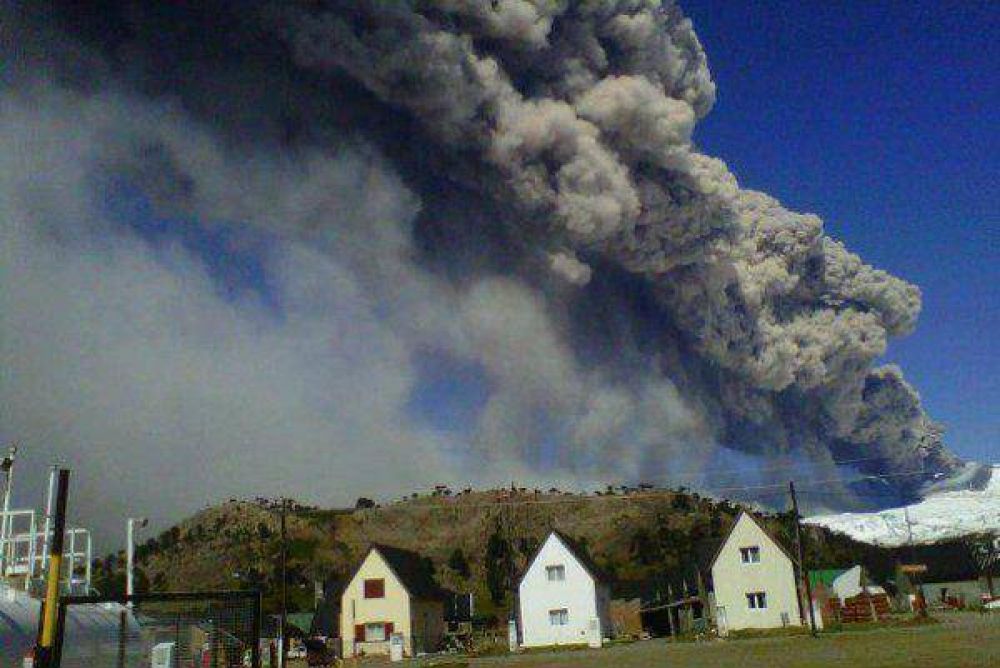 La actividad es menor pero constante en el Copahue