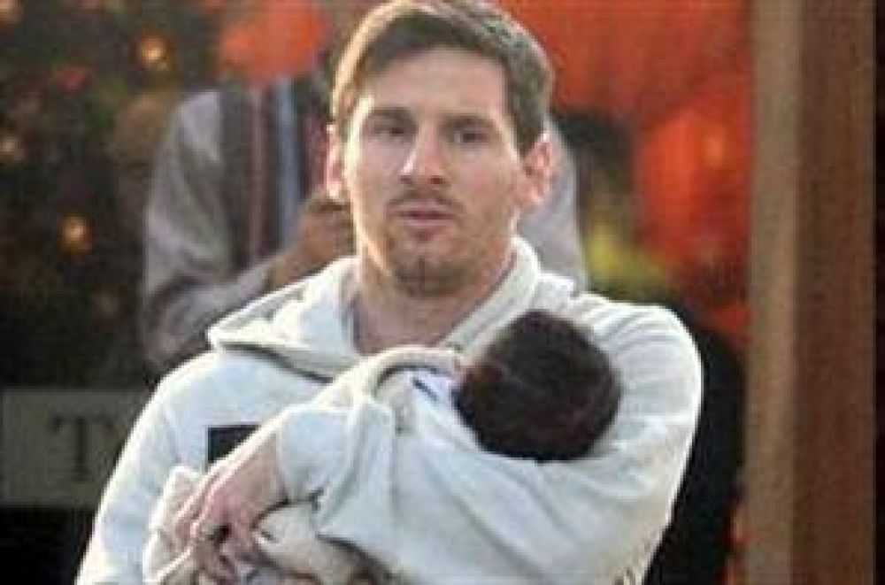 Messi, en Rosario: "Con much�simo calor, pero feliz"