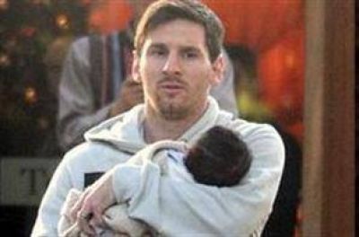 Messi, en Rosario: "Con much�simo calor, pero feliz"