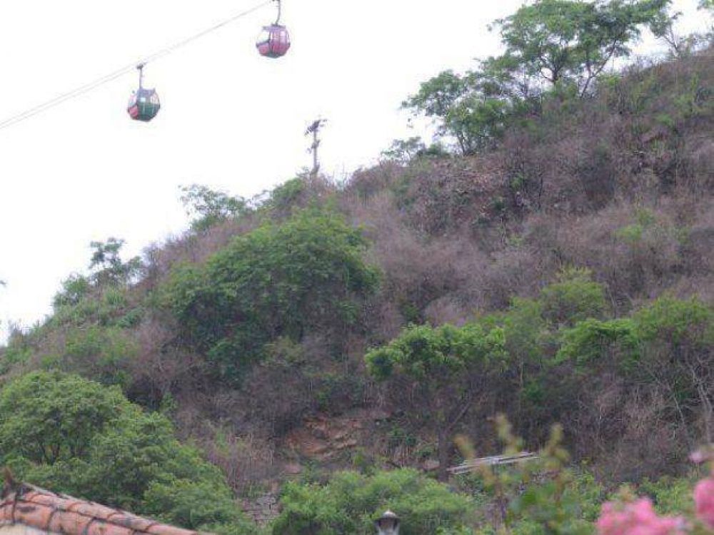 Alarma por derrumbe en el San Bernardo