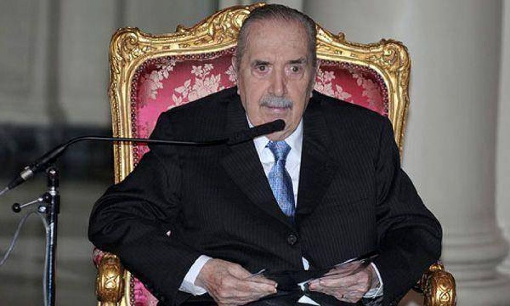 Monse�or Laguna visit� a Alfons�n y pidi� que todos "recen por �l"
