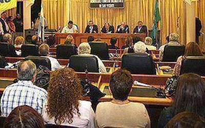 SAN VICENTE: El Ejecutivo conf�a en que la suba de tasas ser� convalidada