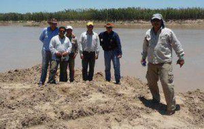 Campamento permanente y un alerta ante el inicio de �poca de crecidas del rio Pilcomayo