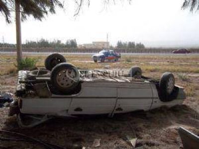 Tremendo vuelco en ruta N�38: se durmi� al volante y est� grave