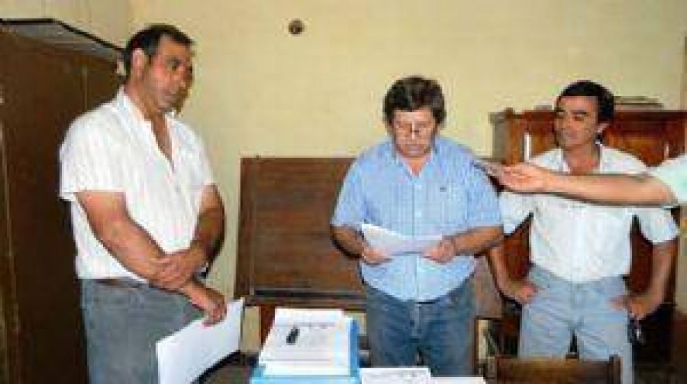 Asumi� el intendente de Riego en Tinogasta
