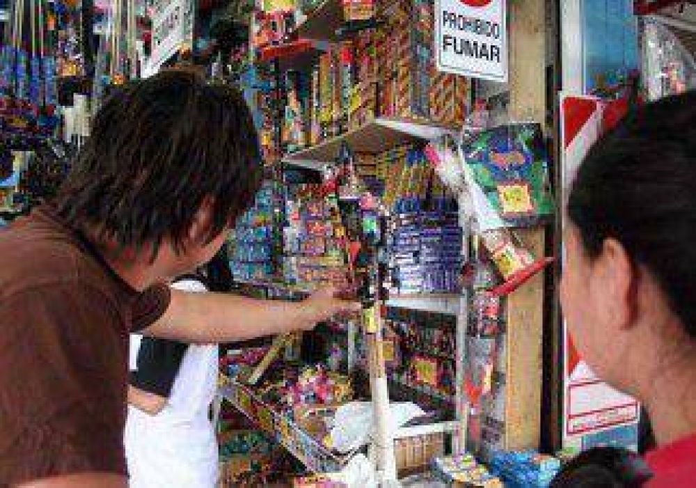 Comerciantes de Plottier vendieron pirotecnia hasta en las carnicer�as 