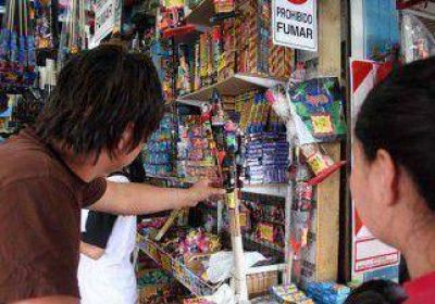 Comerciantes de Plottier vendieron pirotecnia hasta en las carnicer�as 